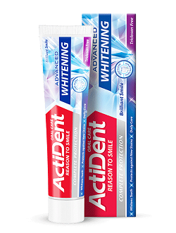 اکتیدنت خمیر دندان سفید کننده 130گرم